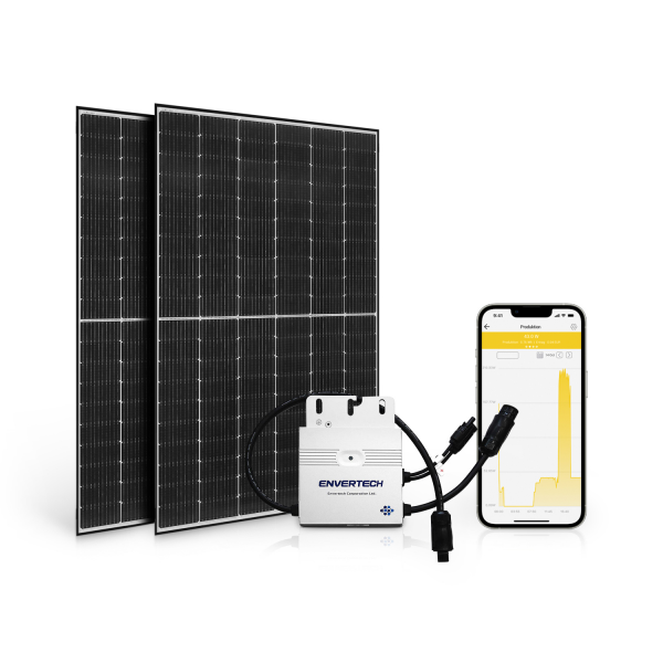 Home-Solar-Modul 660Wp mit Wechselrichter EVT560
