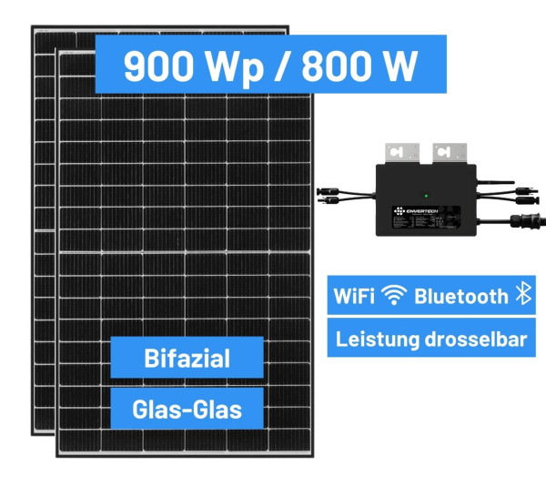 flex-energie Balkonkraftwerk 900 Wp / 800 W