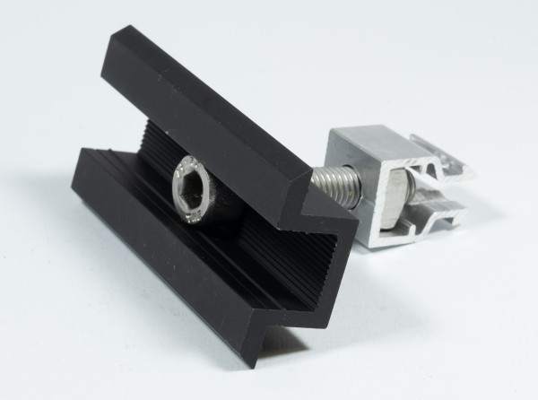 Modul Mittelklemme schwarz 32-35mm-Module