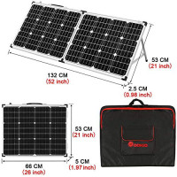 Vorschau: Faltbares Solarpanel 120W Vorschau: Faltbares Solarpanel 120W